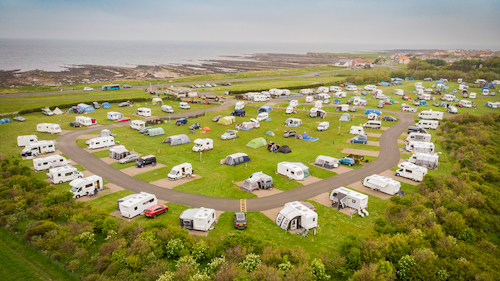 Beadnell Bay Camping and Caravanning Club Site