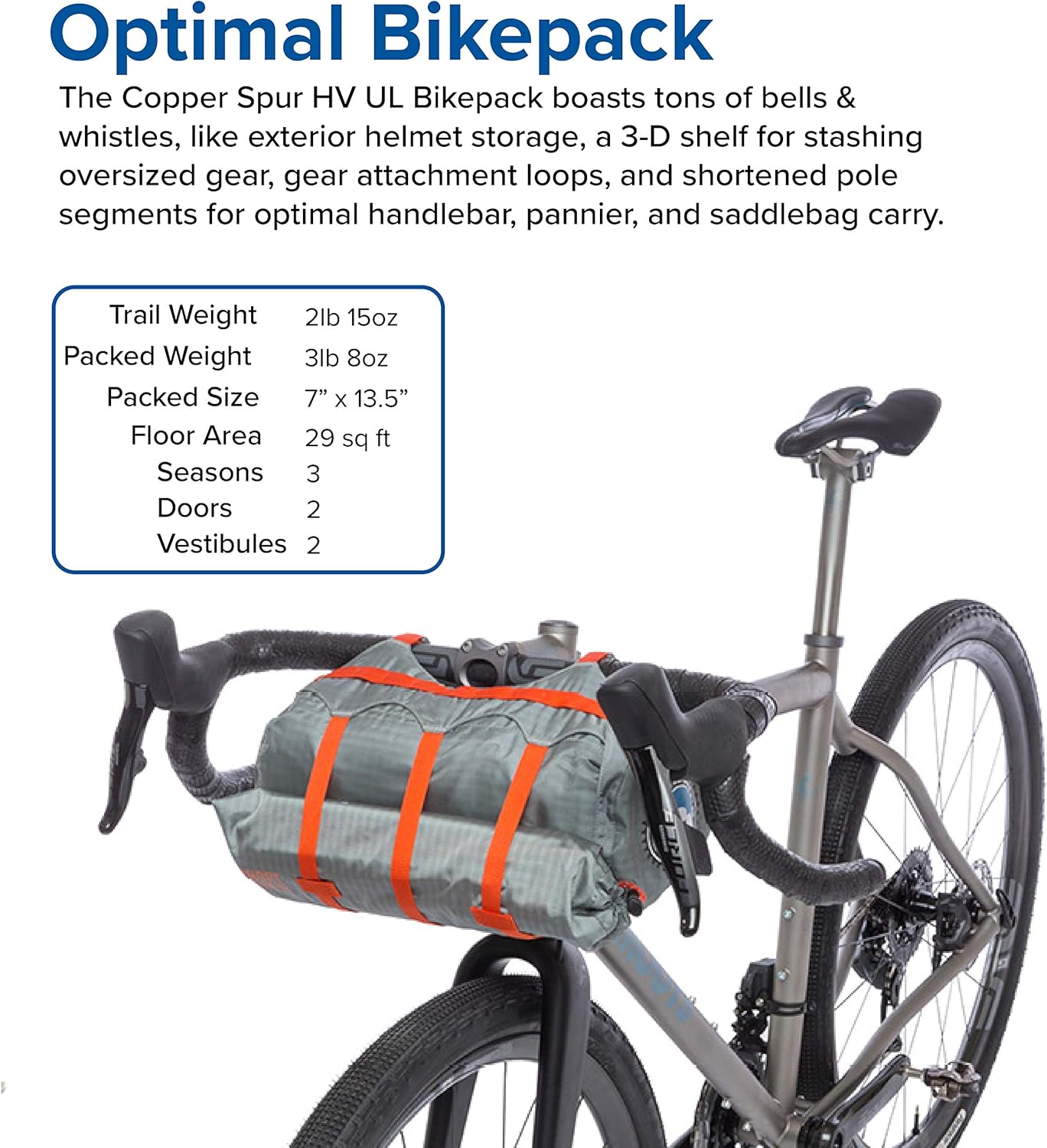 Big Agnes Bikepacking Tent