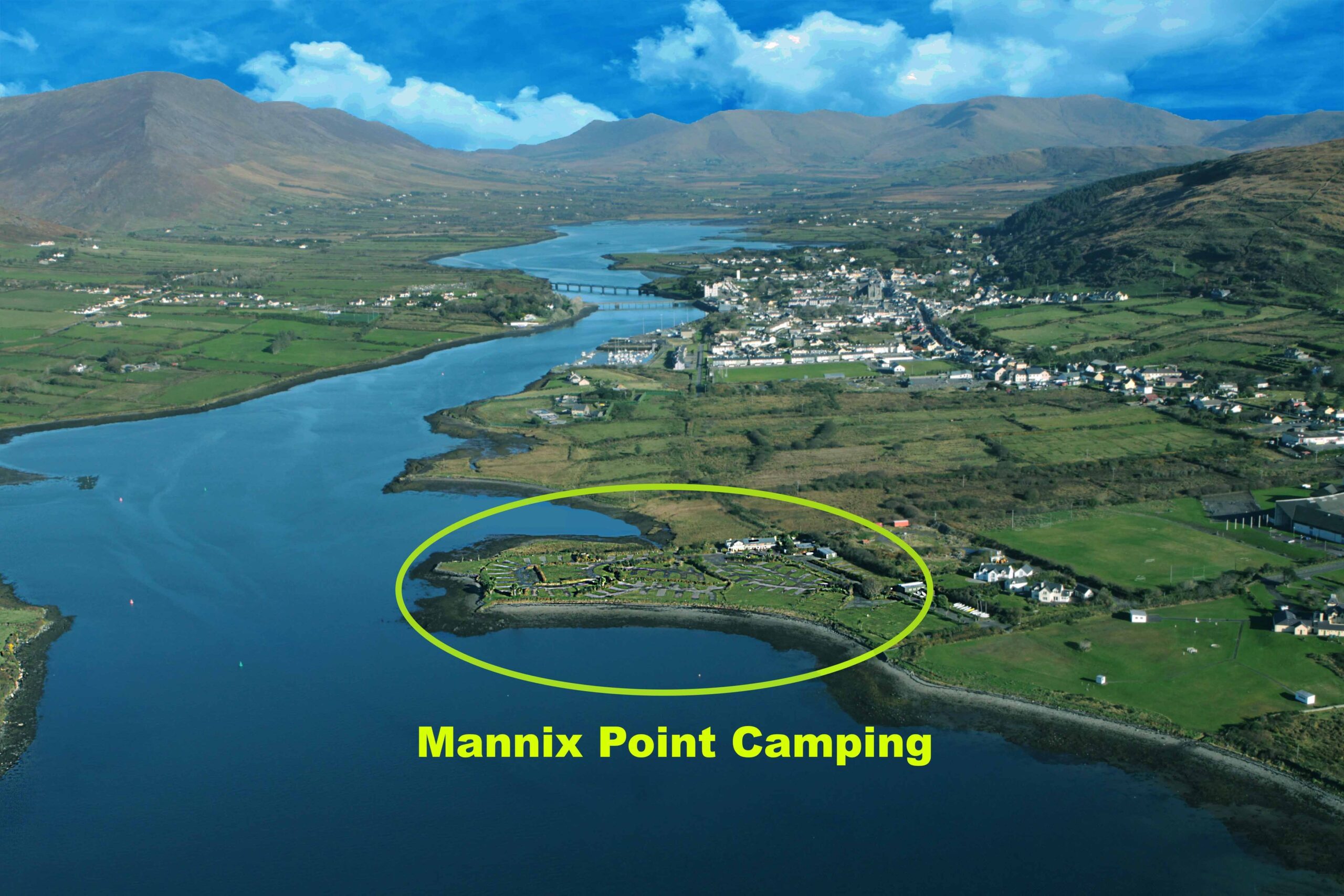 Mannix Point Campsite in Ireland