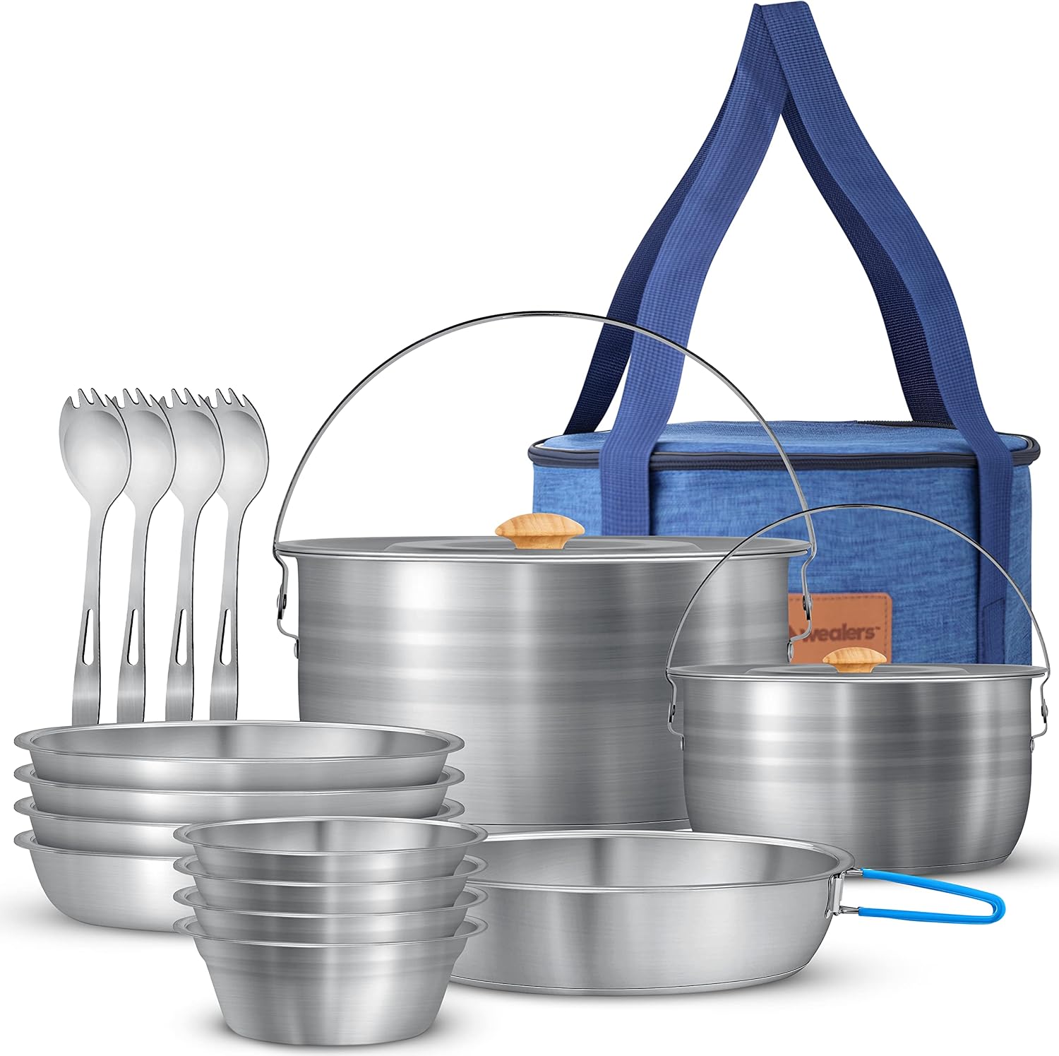 Wealers Camping Cookware Set