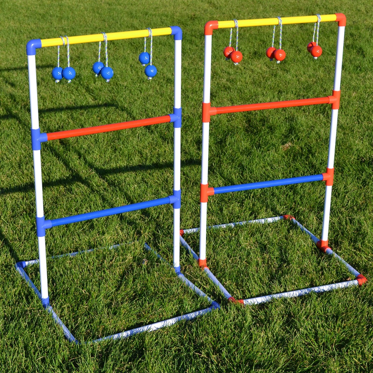 Tabletop Ladder Ball Toss Game with 8PCS Weighted Bolas Balls Desktop Interactive Toy for Kids Adults Party Game LQKYWNA Ladder Toss Game Set