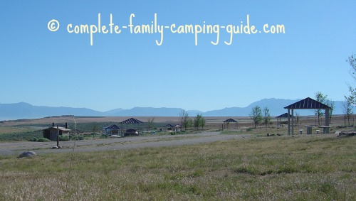 Antelope Island campsites