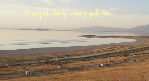 Antelope Island campground