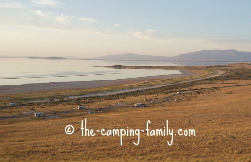 Antelope Island campground