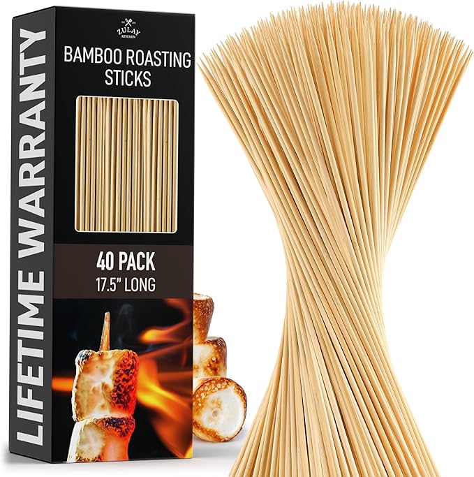 Bamboo roasting sticks 2025
