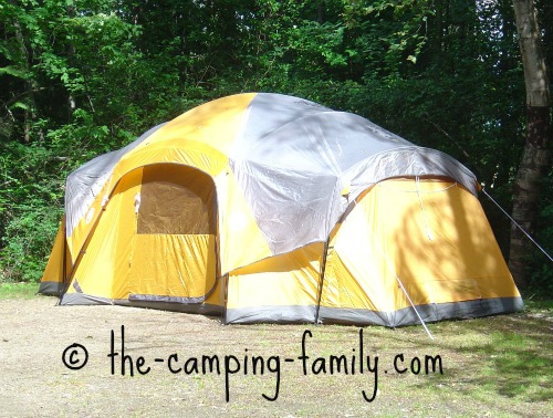 large cabin-dome tent