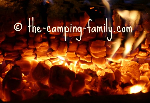 campfire coals