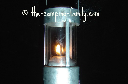 Touch Camp Candle Lamp