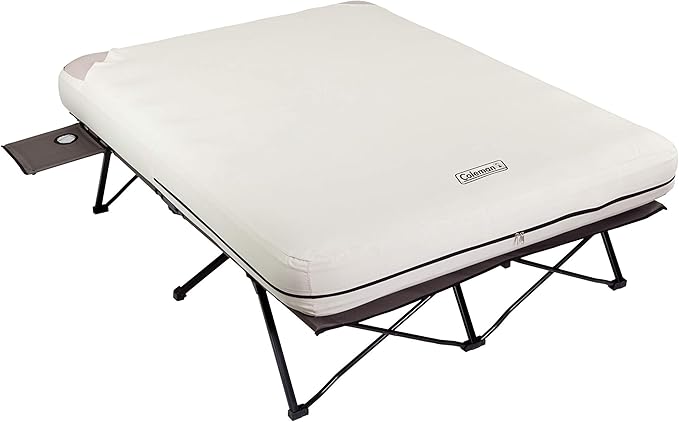 Coleman Queen Cot with Airbed