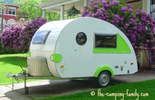 This Tiny Teardrop Camping Trailer Is as Cool as It Is Cute