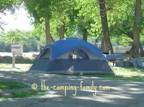 large dome camping tent