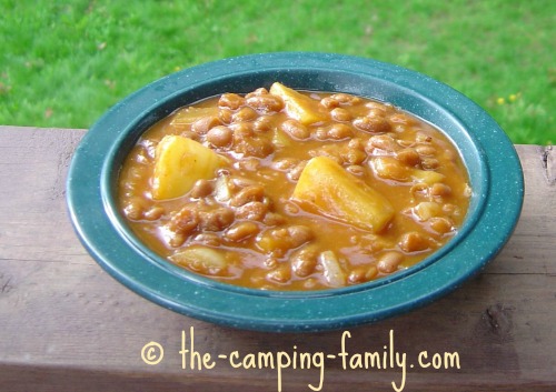 baked beans with pineapple