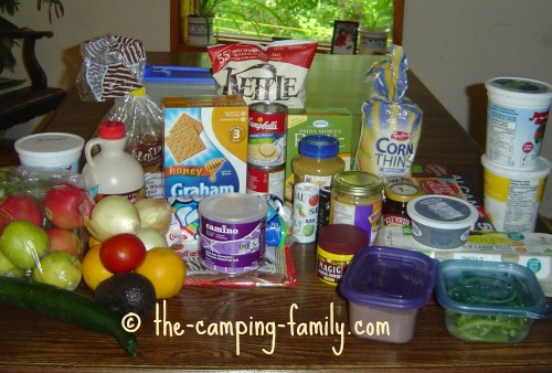 How to pack food for camping and camping food storage tips