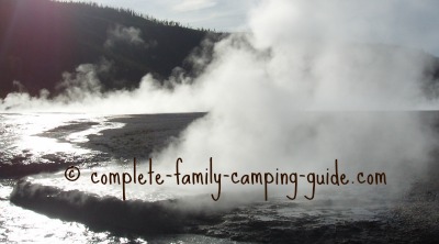 fumarole at Yellowstone