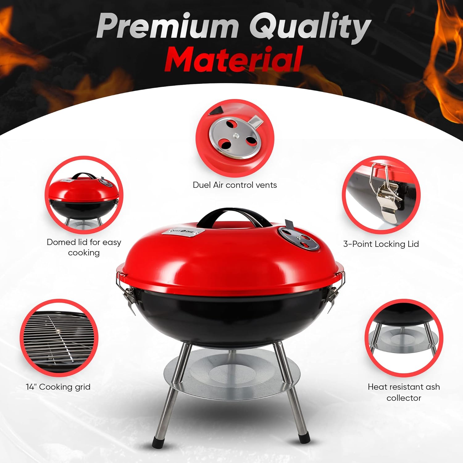 Gas One Portable BBQ Grill