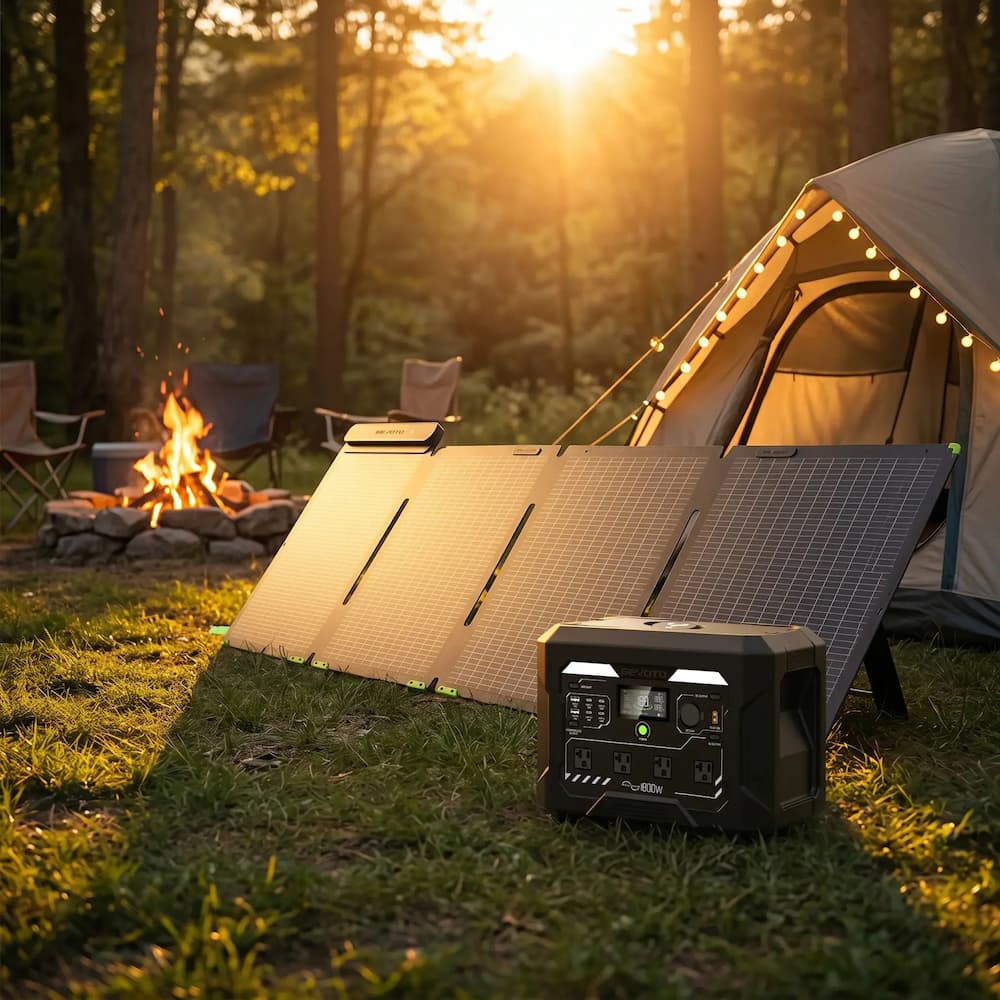 Geyoto campfire evening scene