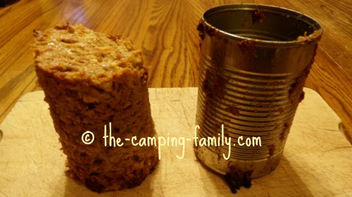 can shaped banana bread can shaped banana bread