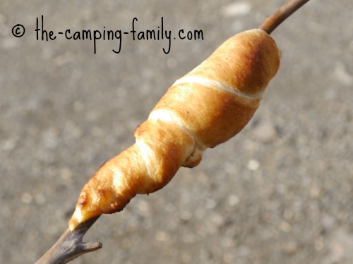 crescent roll on a stick