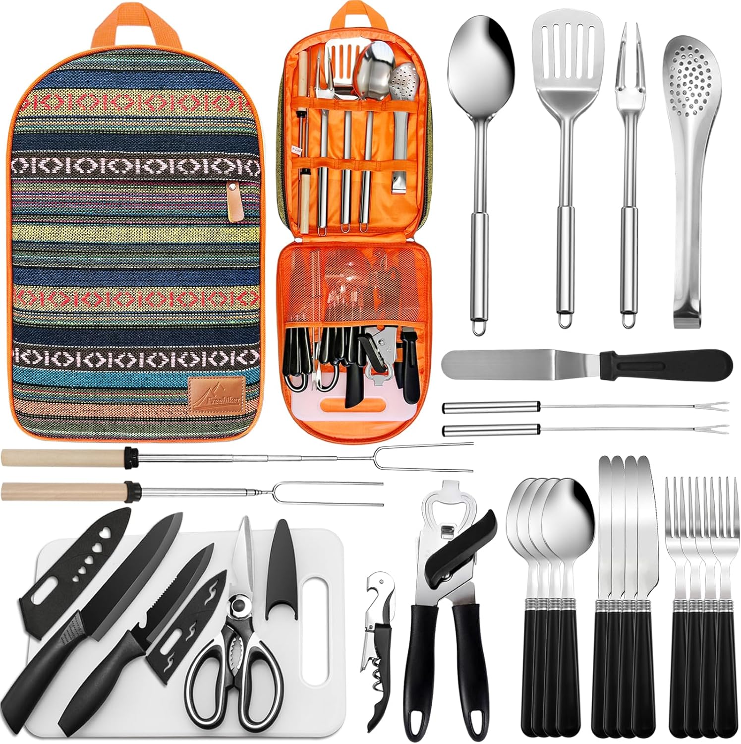 kitchen utensil set for camping