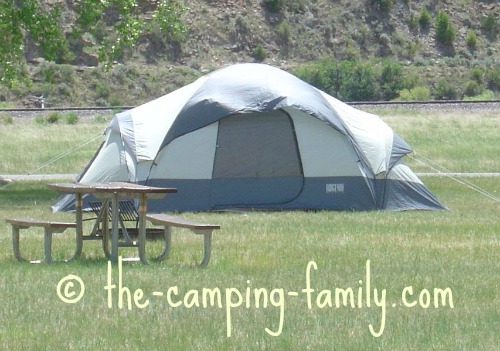 large family tent