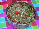 lentil barley salad