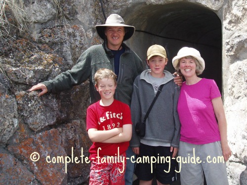 entrance to Lewis and Clark Caverns