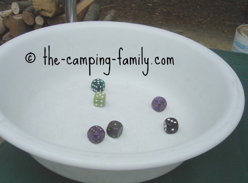 Fireside Games - Bears - Dice Game - Camping - Jogos Para Famílias