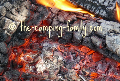 campfire coals