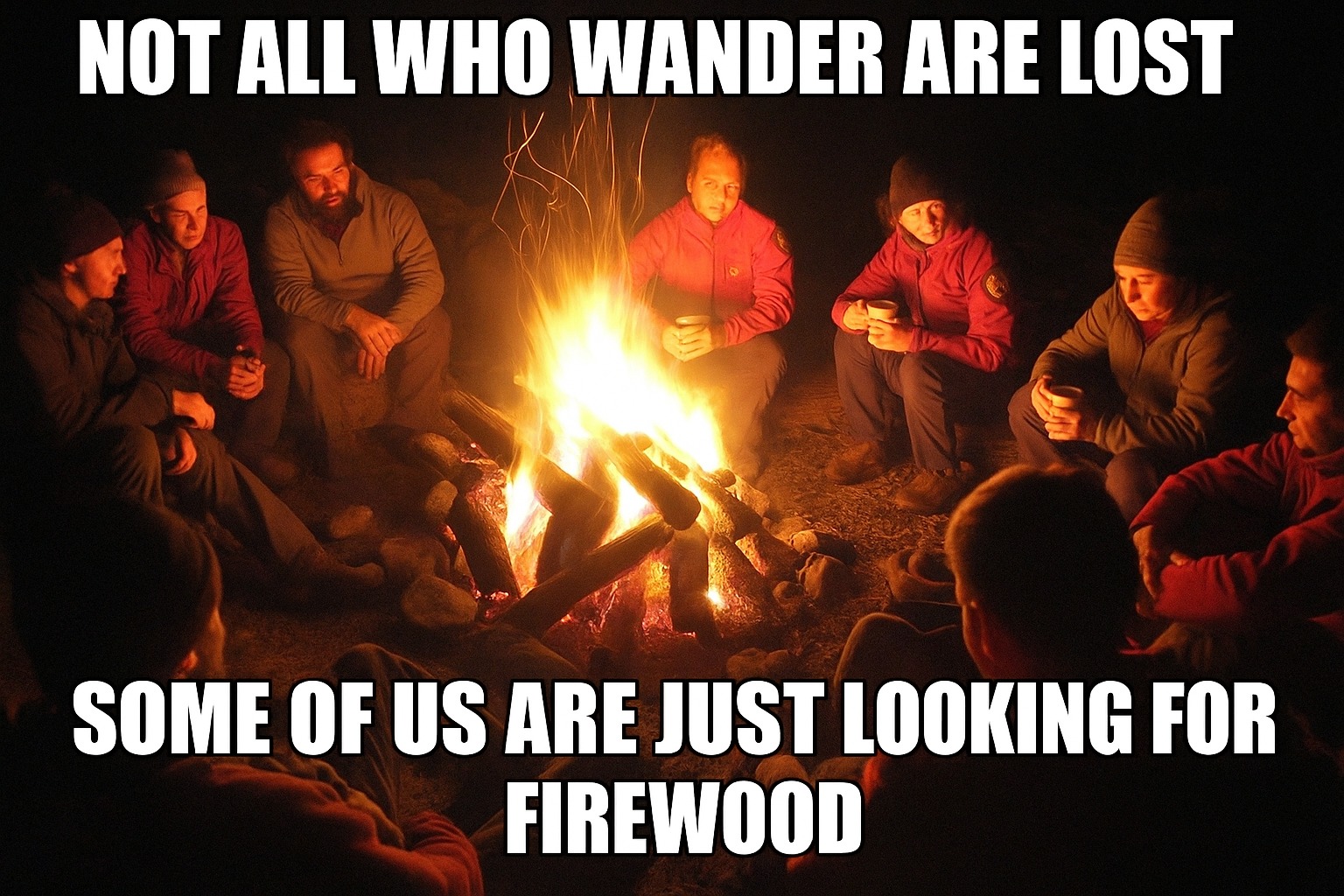 Not Lost Firewood Quote Not Lost Firewood Quote