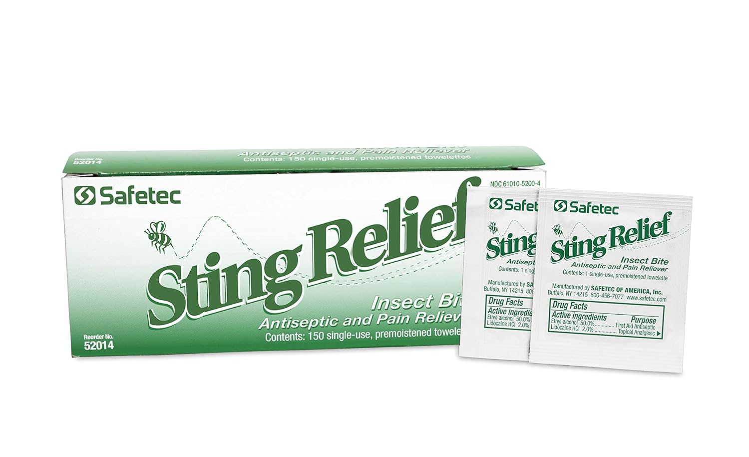 Safetec sting relief