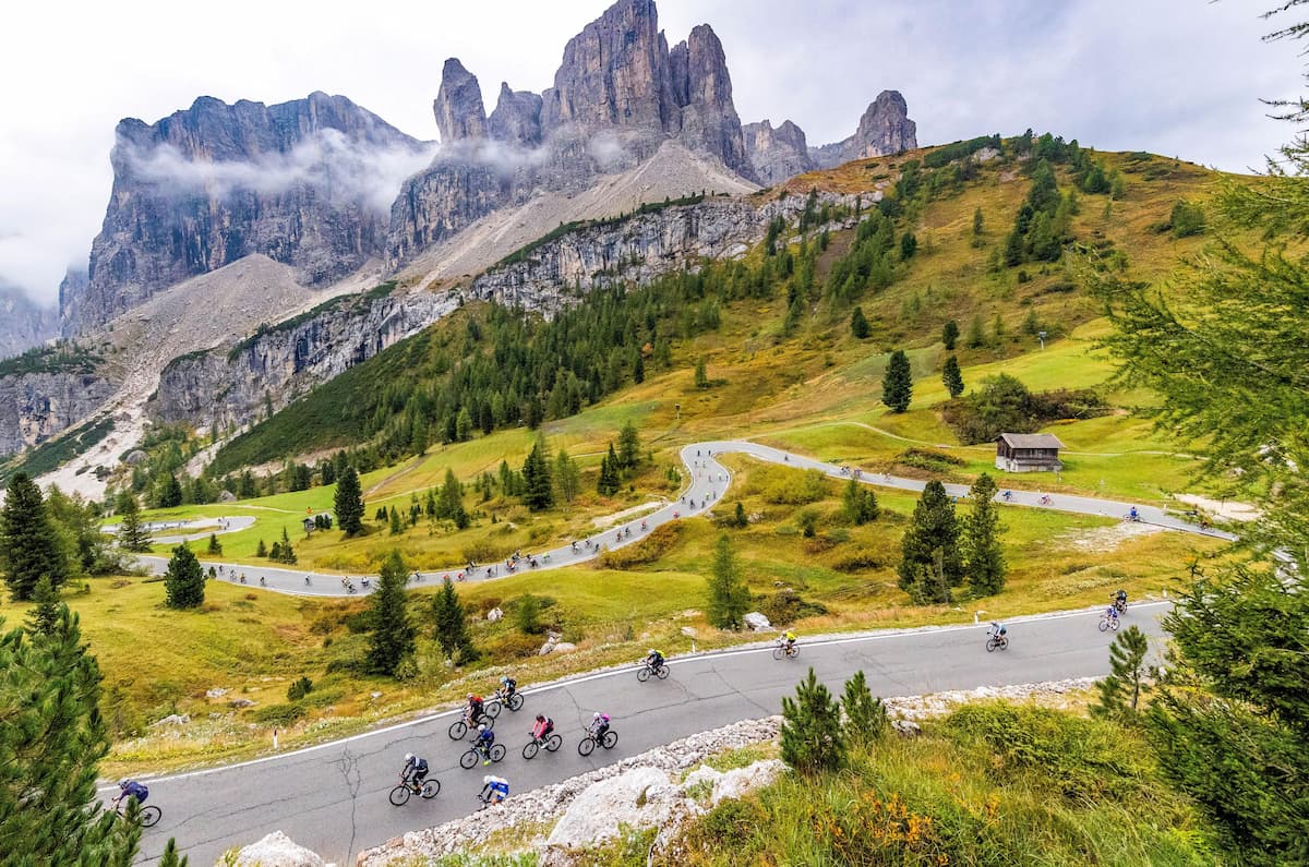 Sella Ronda cycling route