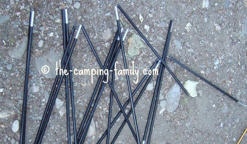 shock corded tent poles