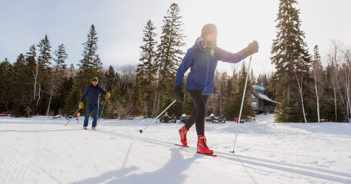 skiing in Manitoba