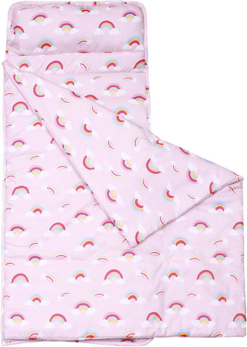 A pink Toddler Nap Mat