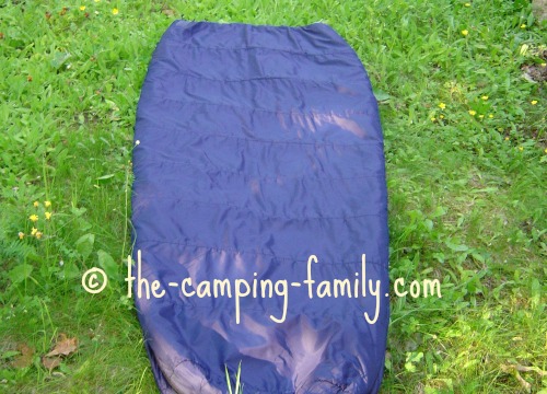 synthetic sleeping bag