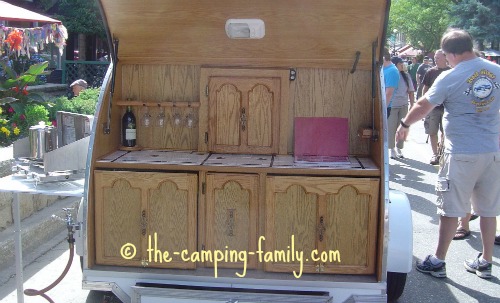 teardrop trailer kitchen