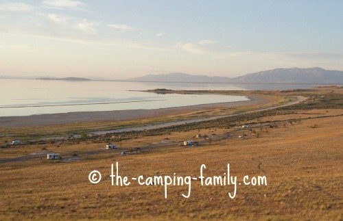 Antelope Island campground