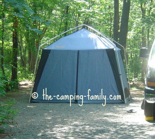 cabin style tent