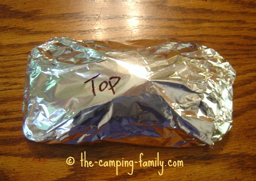 completed foil packet